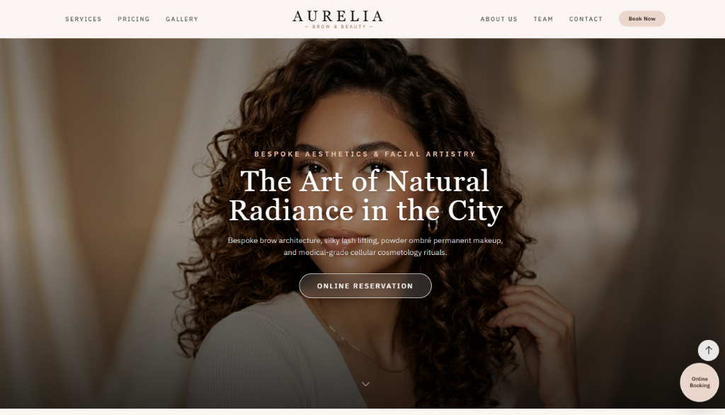 Aurelia — Luxusní kosmetický salon & Brow bar
