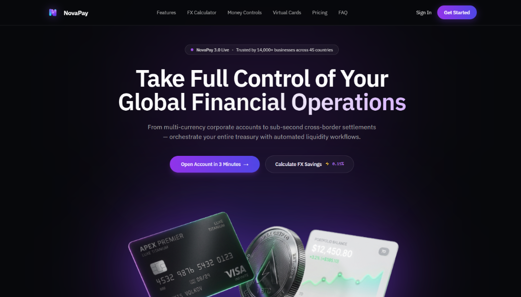 NovaPay — Fintech SaaS